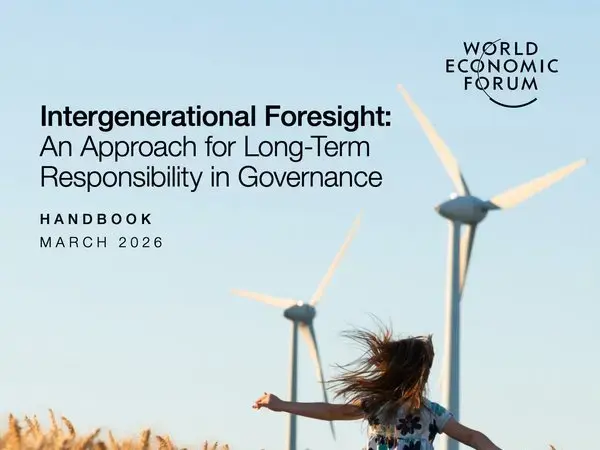 Portada del informe del World Economic Forum